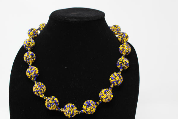 Large Ball Necklace chain beaded for women and girls south african tradition jewelry