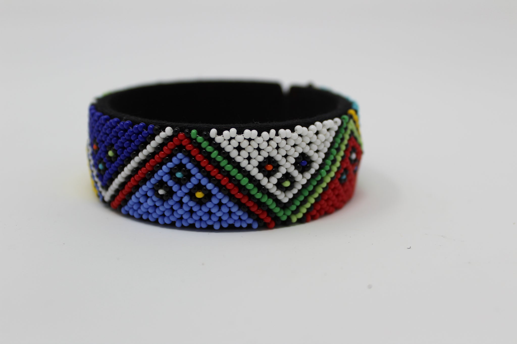 Beaded Bangle free size African jewelry  bracelet african bangles  handcrafted for women and girls in green purple red yellow multicolor design south african tradition jewelry