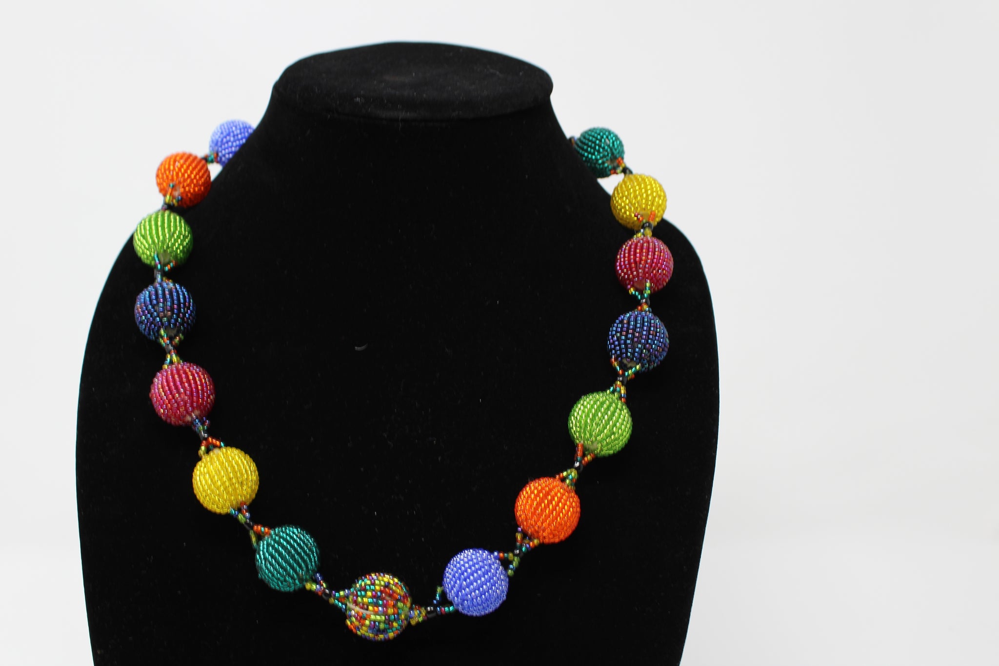 Large Ball Necklace Large chain beaded for women and girl south african tradition jewelry