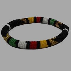 Traditional Beaded Bangle African jewelry Beaded Bangle Free Size  handcrafted for women and girls south african tradition jewelry