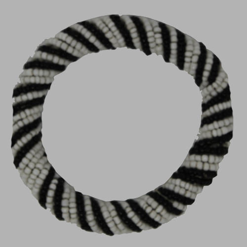 Bracelet White & Black Bracelet african bracelets  jewelry handcrafted for women and girls  south african tradition jewelry