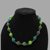 Large Ball Necklace Greenish chain for women and girls south african tradition jewelry