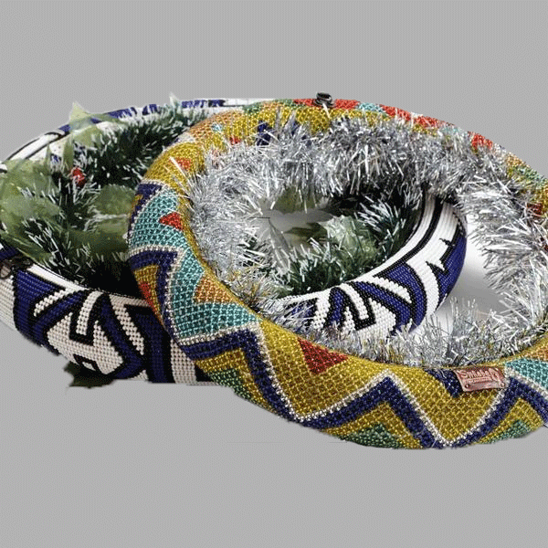 Large Thando Circle of Unending Love-Traditional Extra Large home decor handmade jewelry south african tradition decorative bowls
